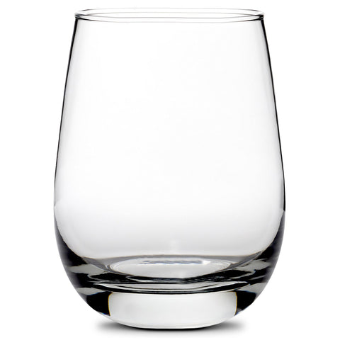 California Highway Patrol - Custom Etched Stemless Wine Glass, 15 oz