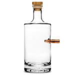 Custom Etched Jersey Whiskey Decanter with Cork Stopper, 750mL