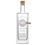 First Responder Whiskey Society, Liberty Whiskey Decanter with Cork Stopper, 750mL